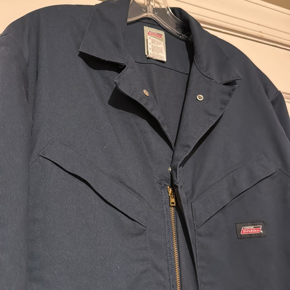 Dickies Coveralls Navy Large Tall - Picture 4 of 9